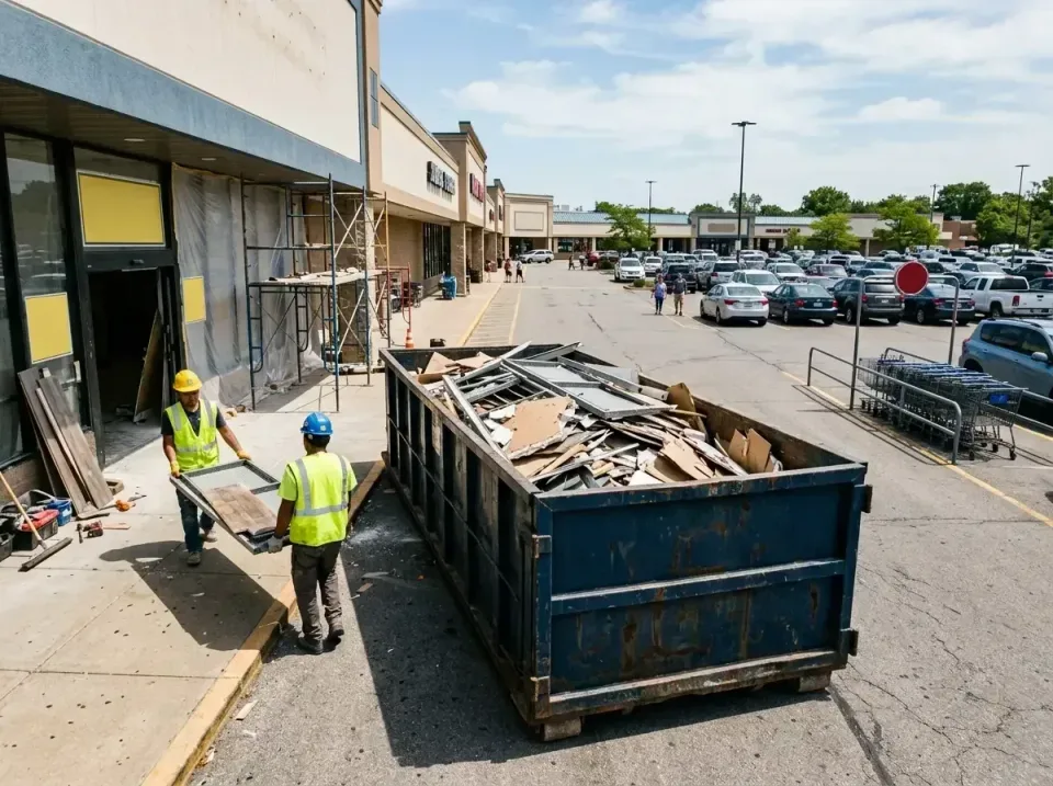 retail-store-renovation-debris-003 — frequently asked questions, Roll-off Dumpster Rentals in Elmendorf, TX